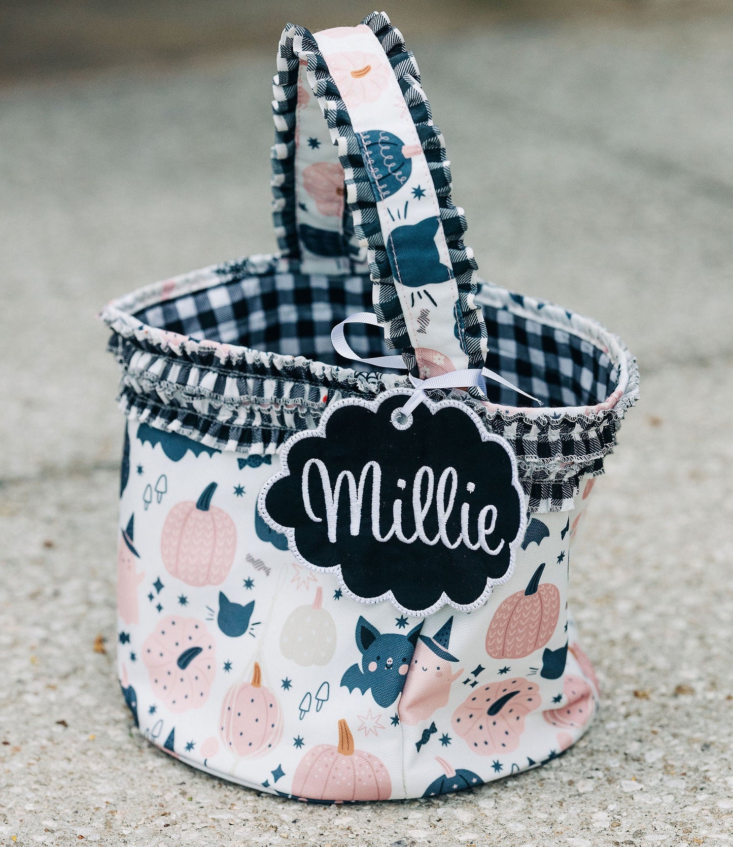 Reversible Halloween Bucket