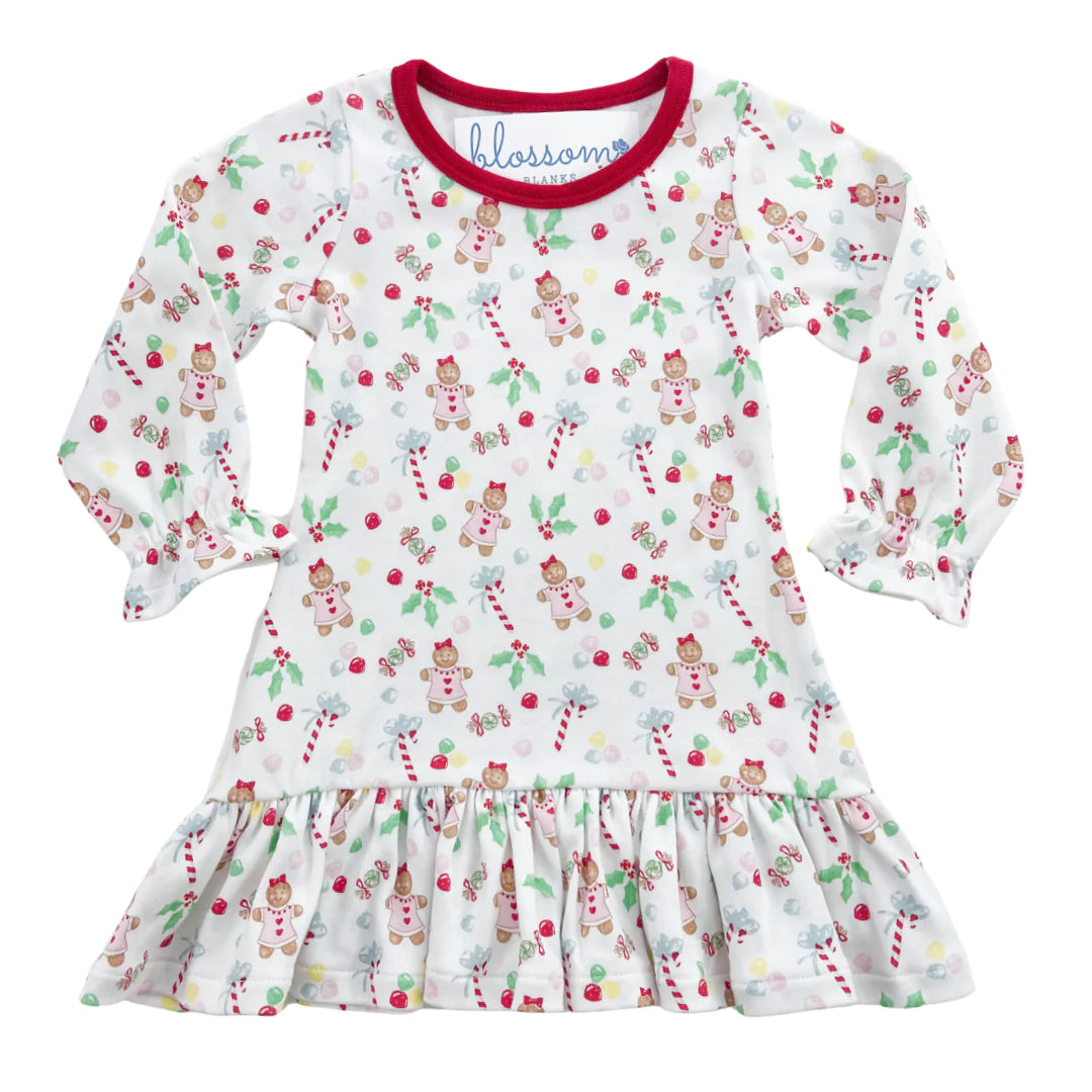 CHRISTMAS PRE-ORDER - Girls Ruffle Dress