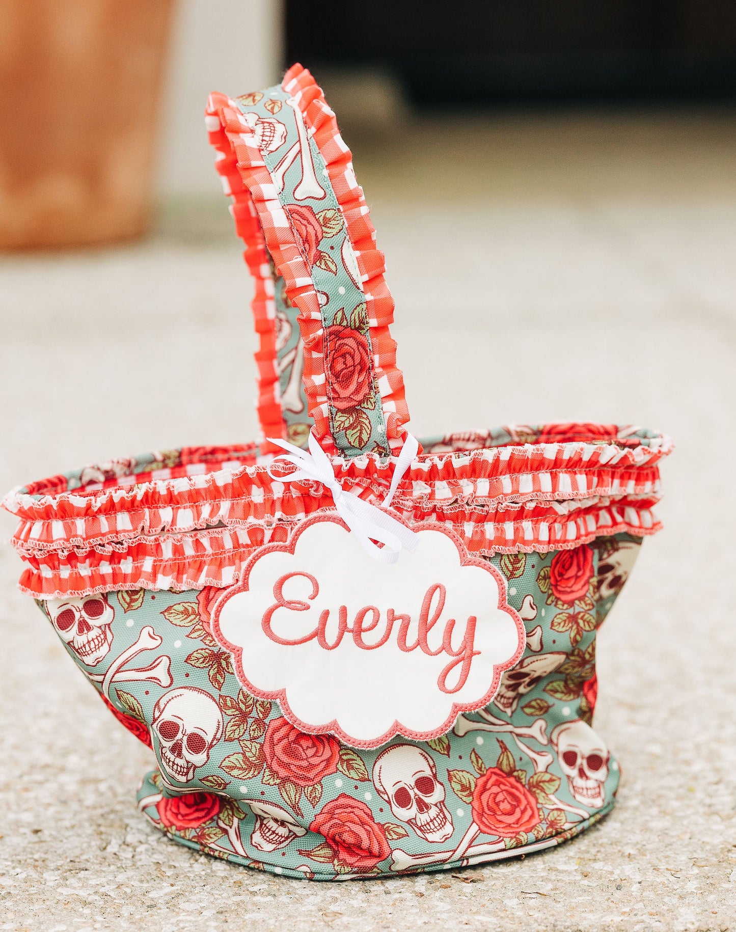 Reversible Halloween Bucket