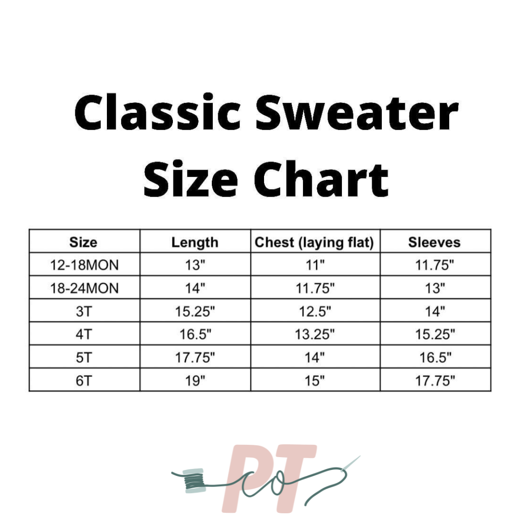Classic Crewneck Sweater PRE-ORDER