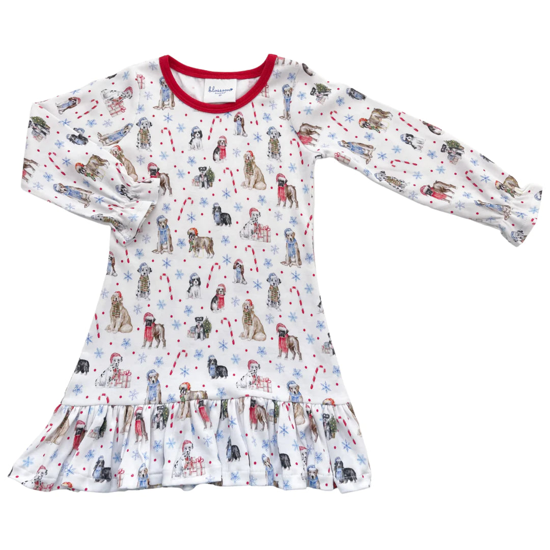 CHRISTMAS PRE-ORDER - Girls Ruffle Dress