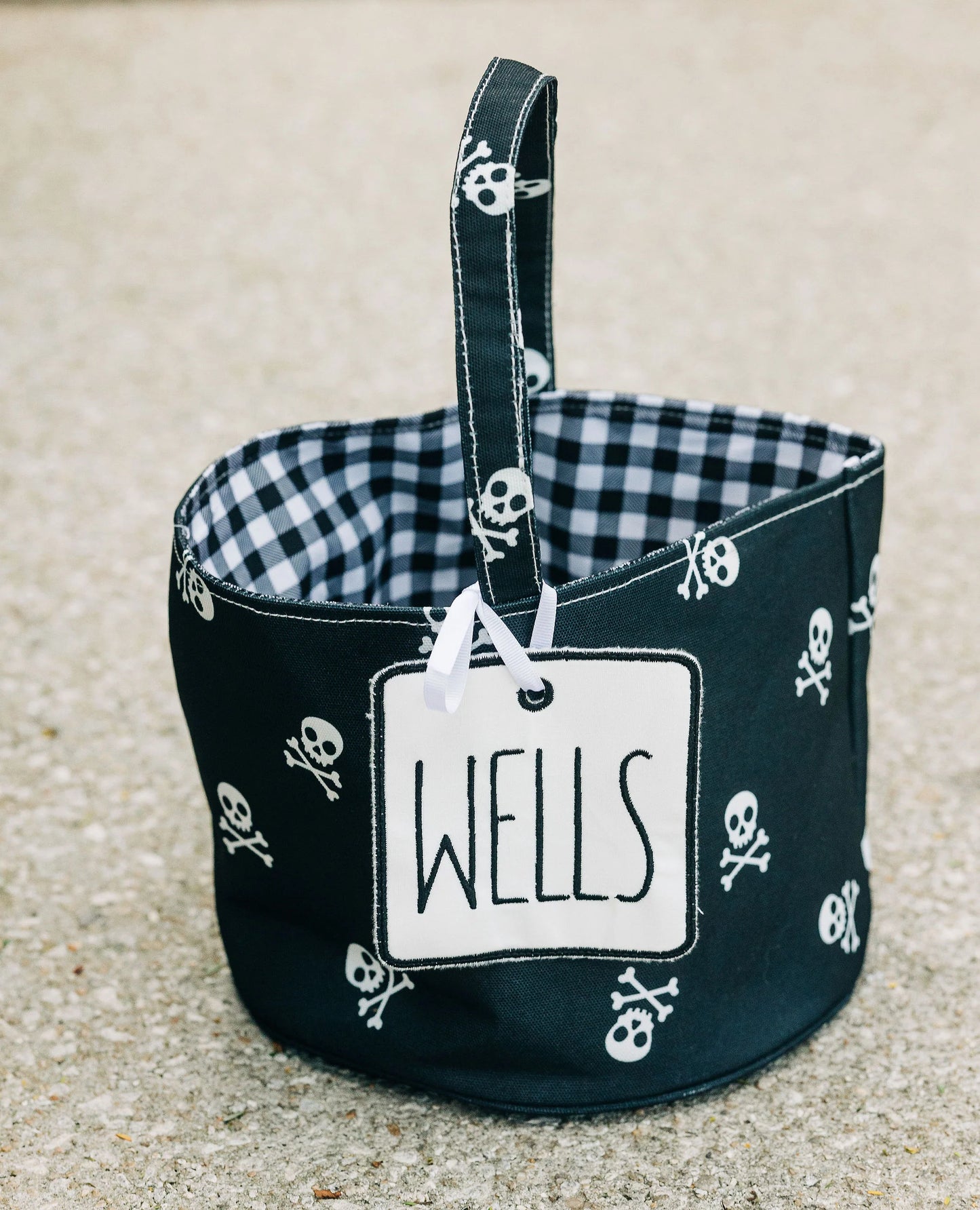 Reversible Halloween Bucket