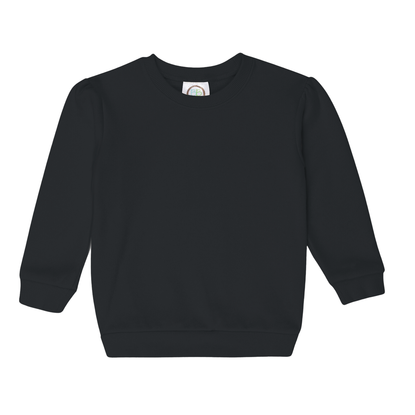 Double Rainbow Puff Sleeve Sweatshirt