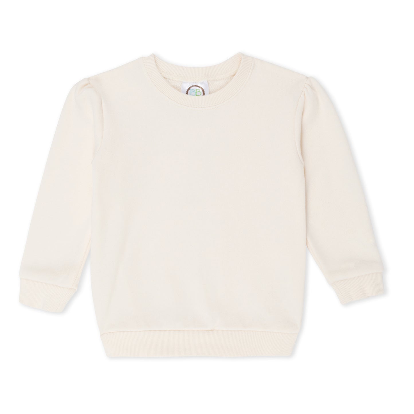 Double Rainbow Puff Sleeve Sweatshirt