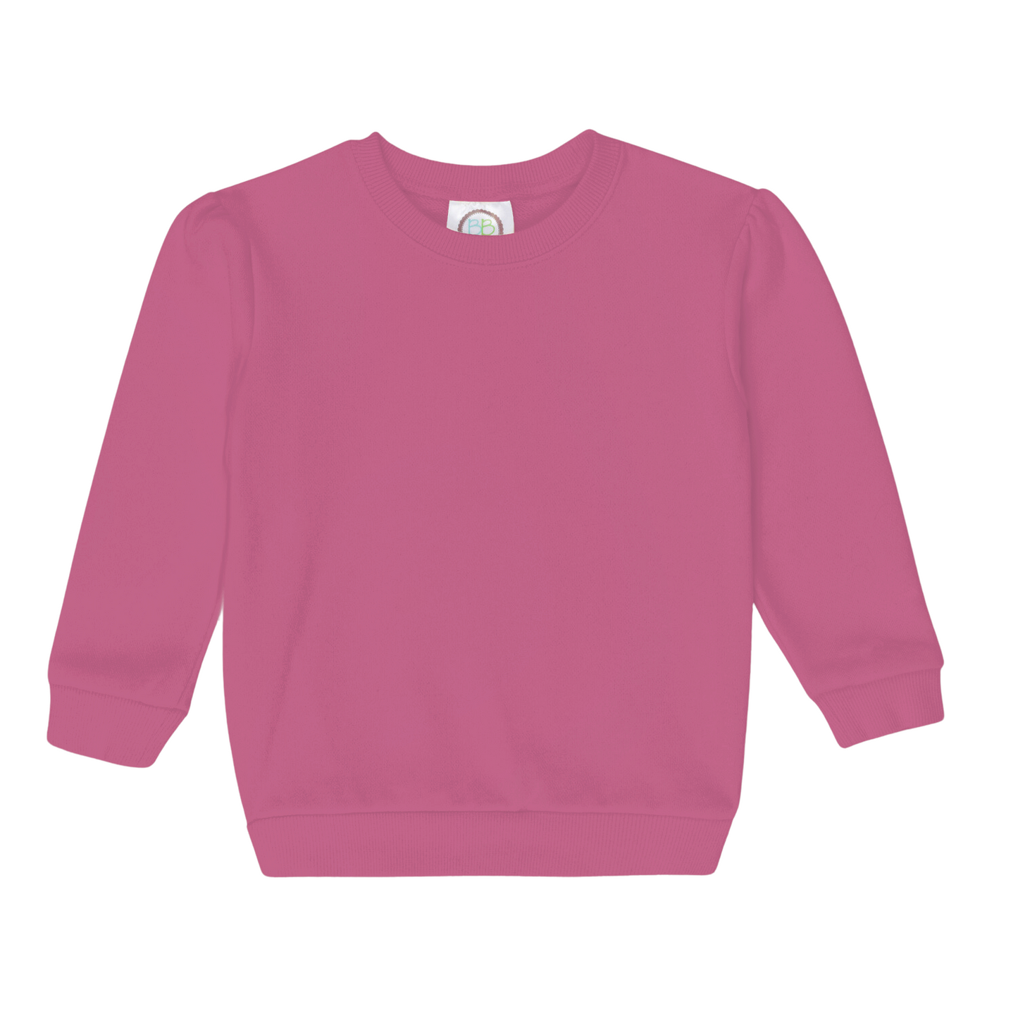 Double Rainbow Puff Sleeve Sweatshirt