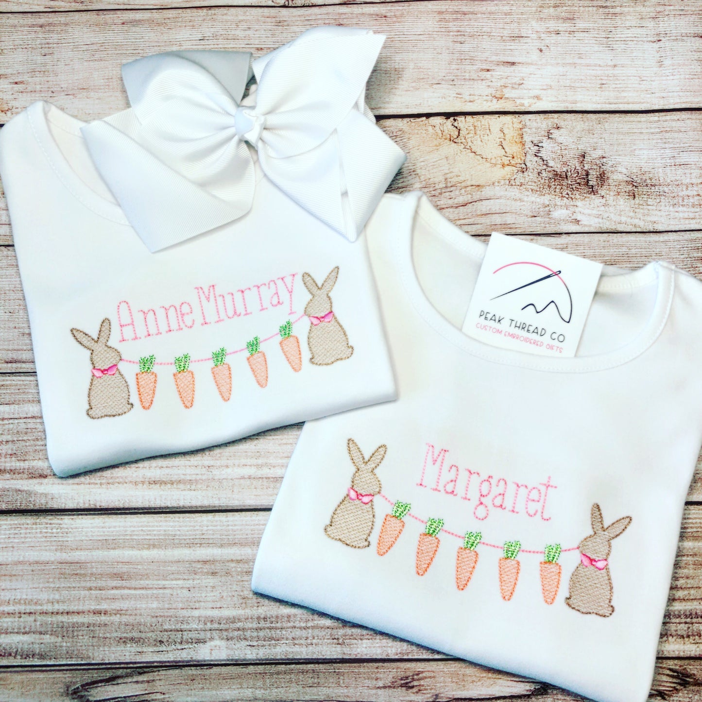 Bow Bunny Pendant Tee