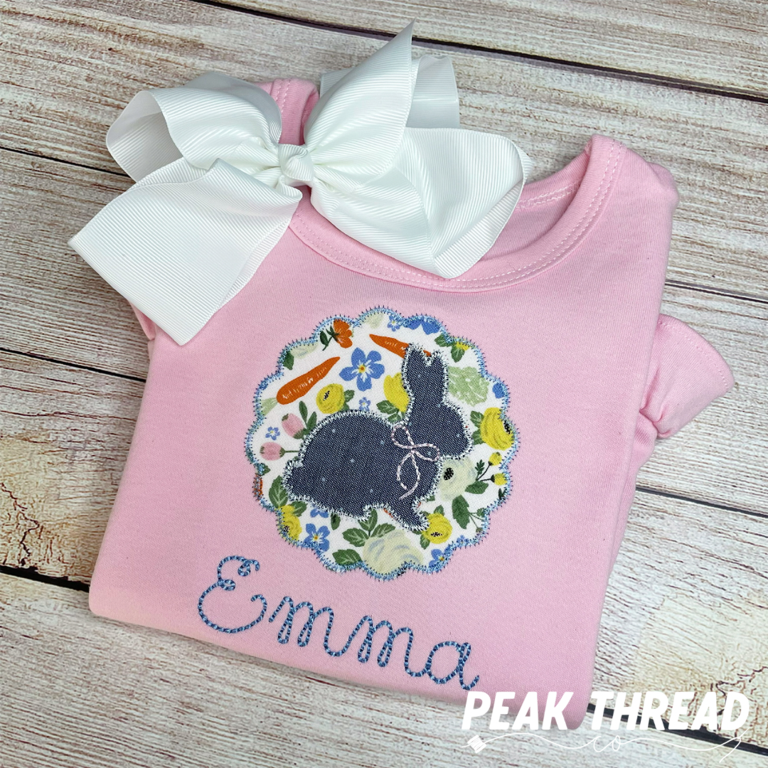 Scalloped Bunny Tee
