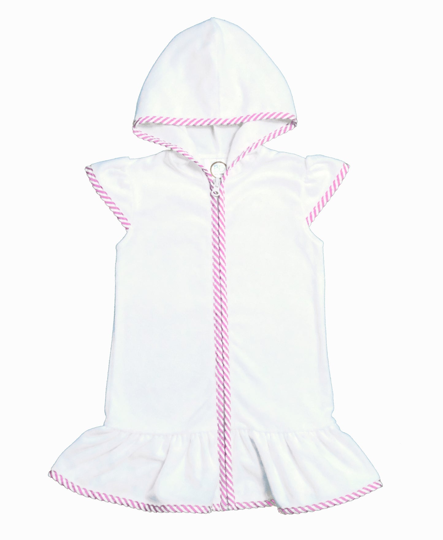 Girls Terry Cloth Swim Cover-Up Dress