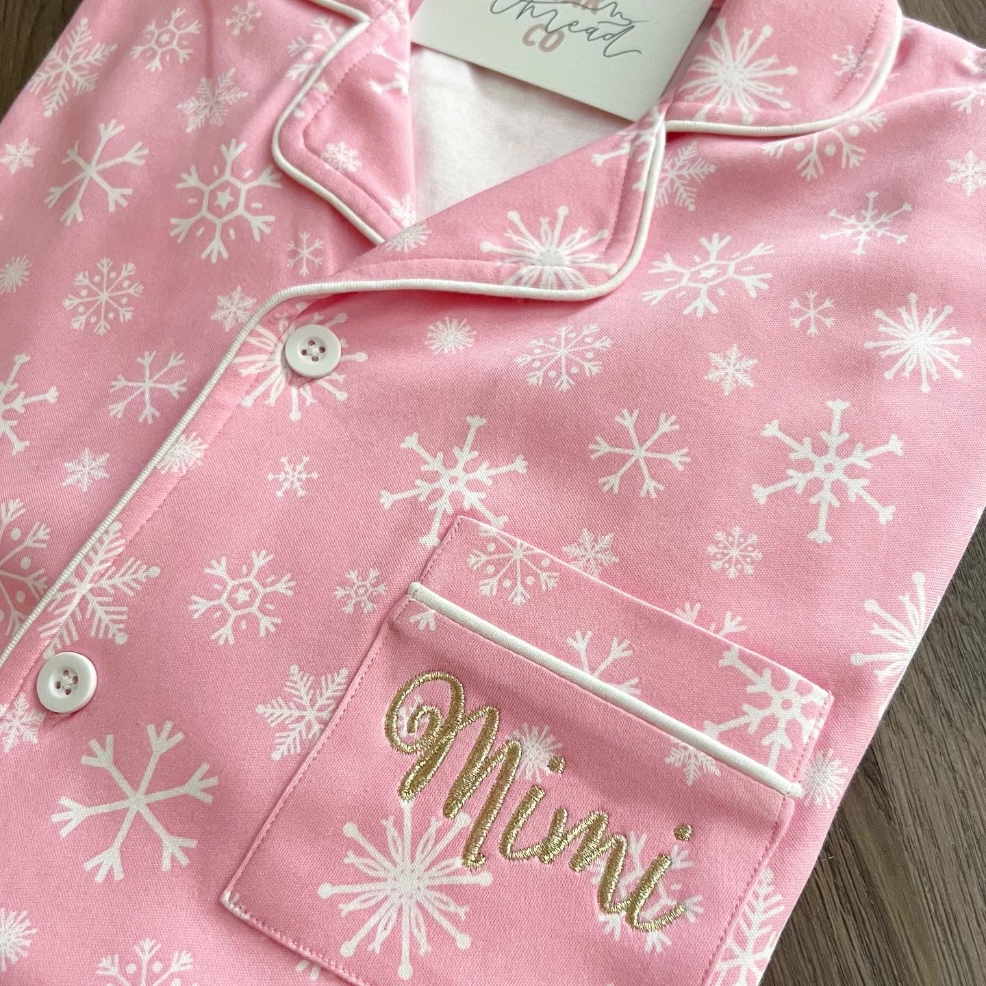 Snowflake Pajamas