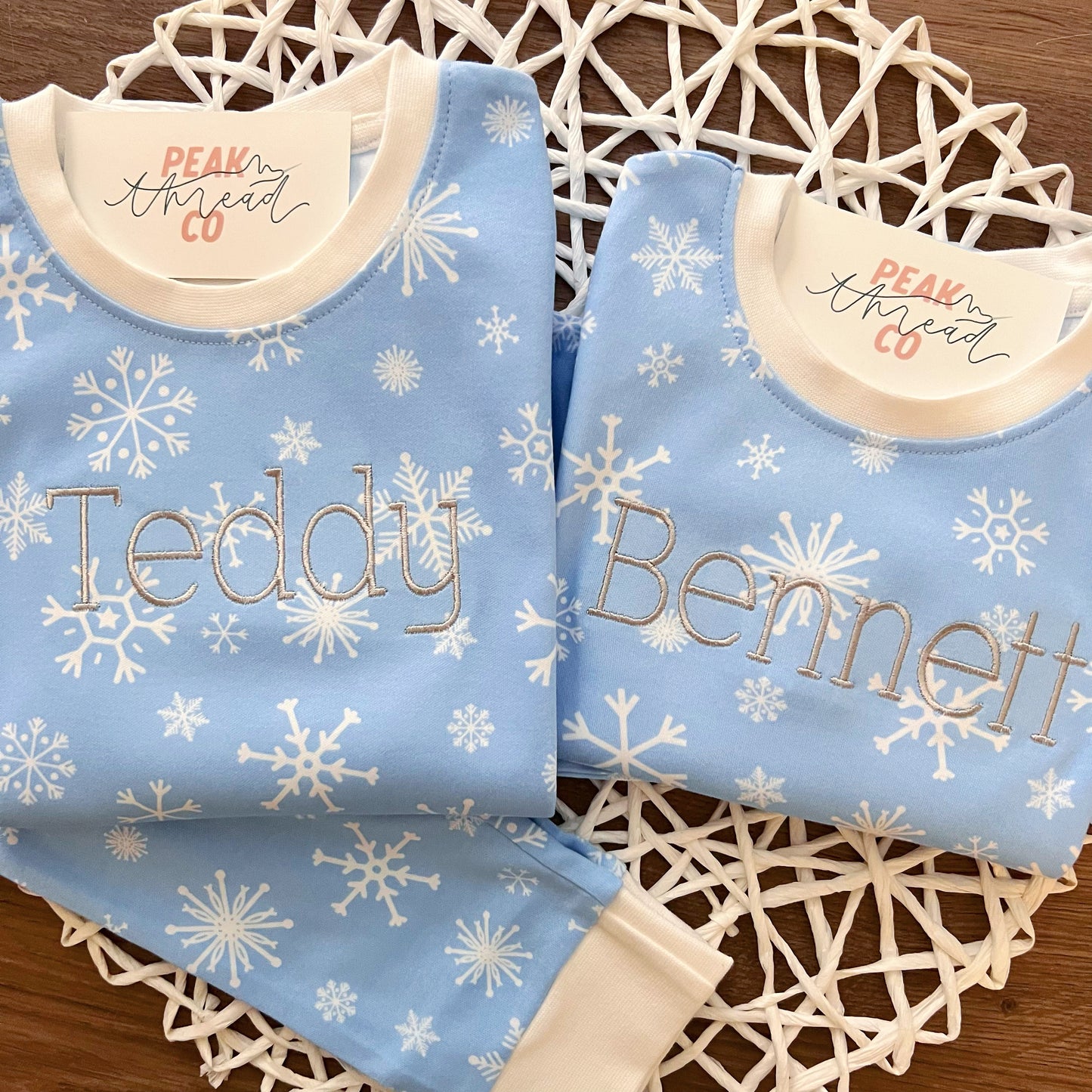 Snowflake Pajamas