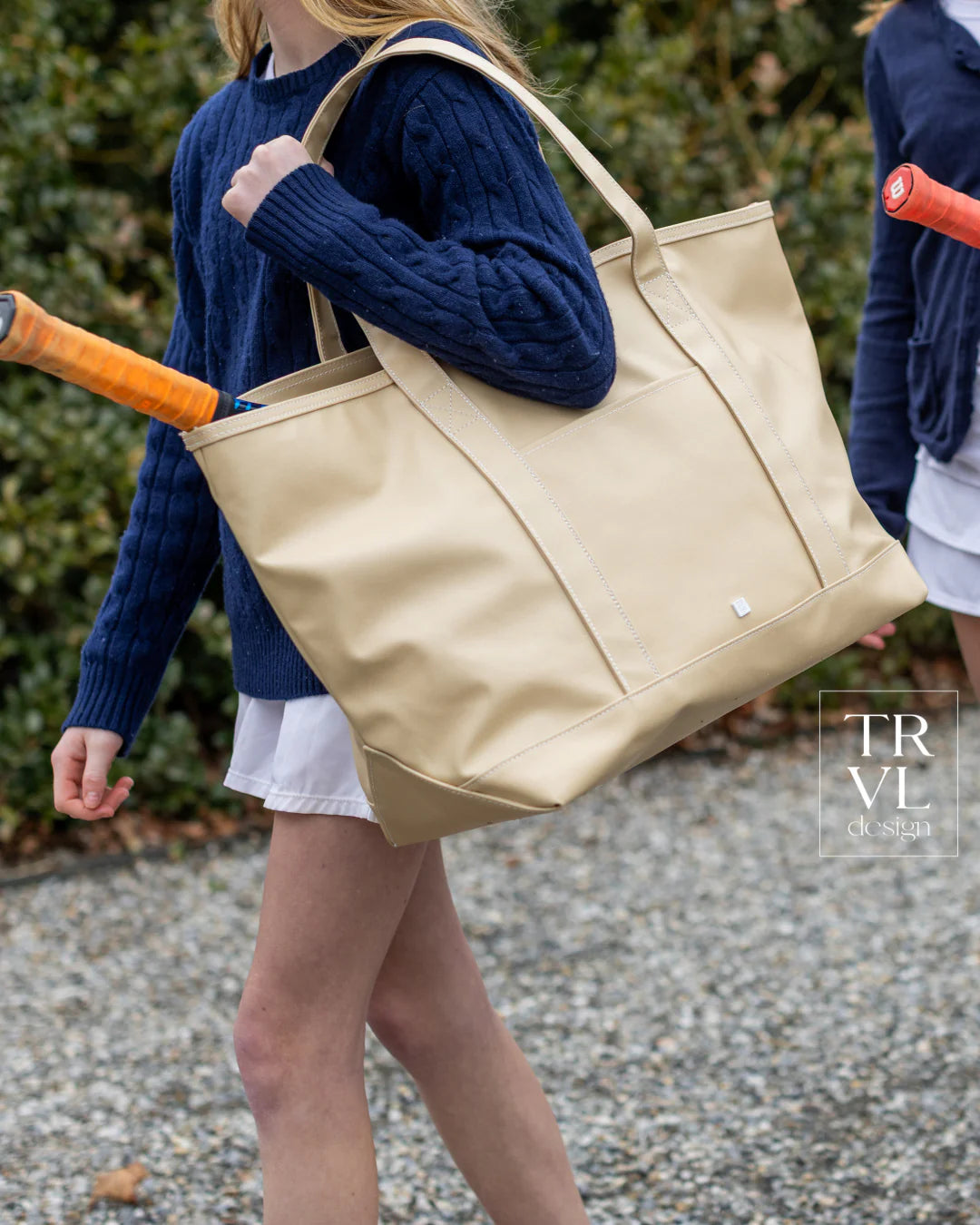 TRVL Coated Canvas Tote - Maxi