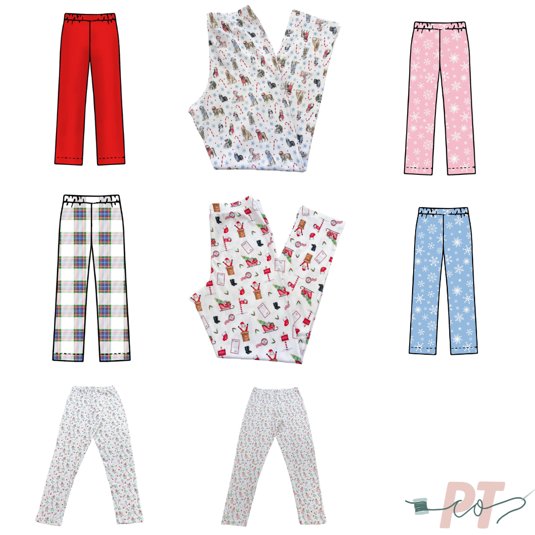 CHRISTMAS PRE-ORDER - Adult Unisex Pajama Pant Only