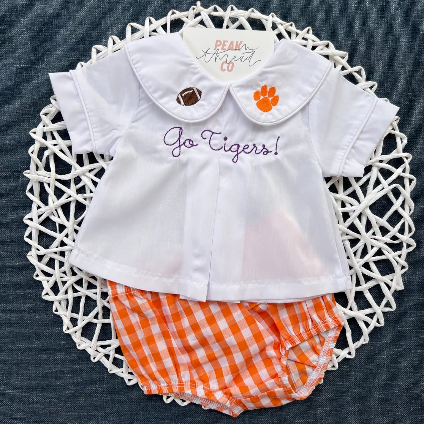 Football Diaper Set