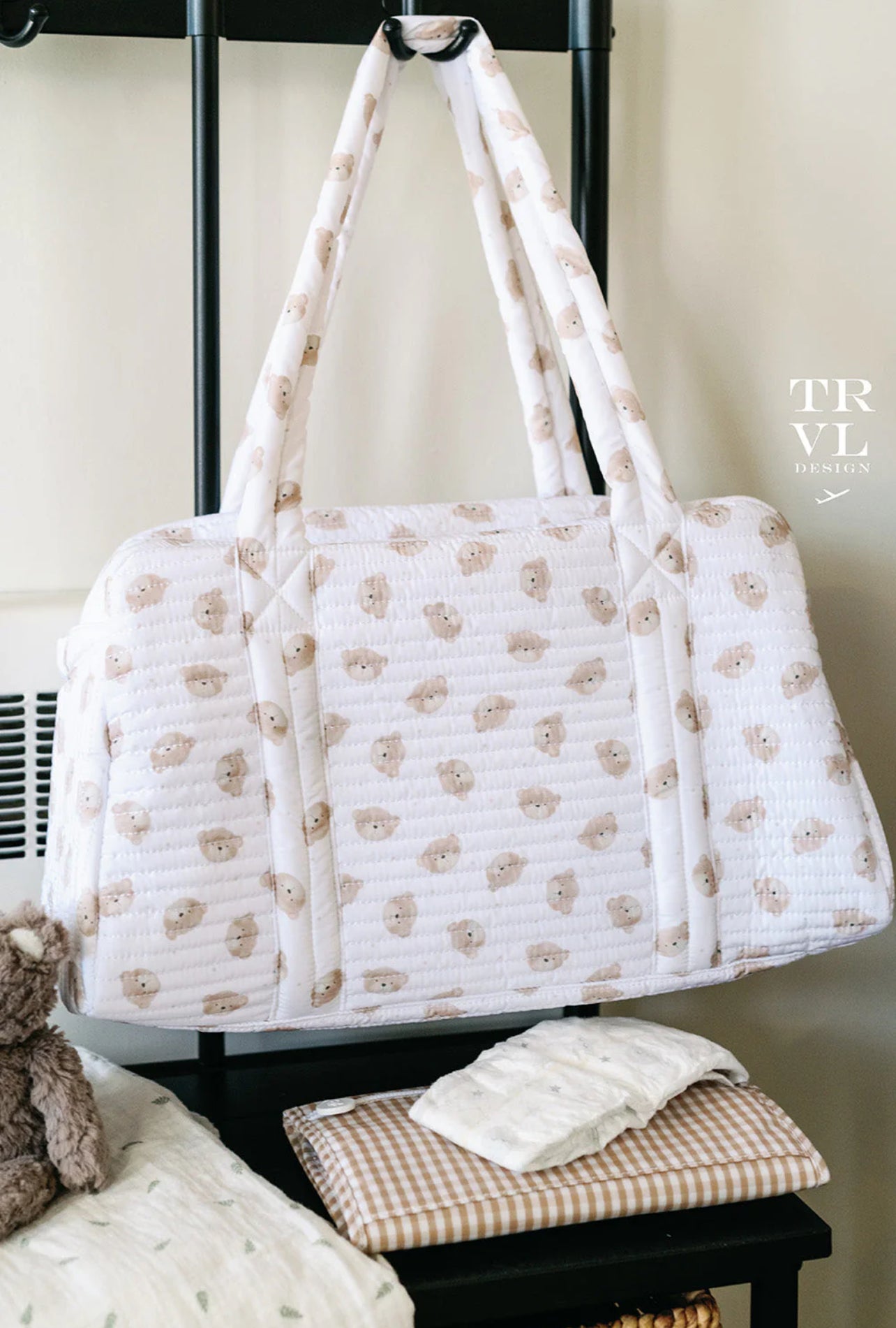 TRVL Quilted Grande Duffel