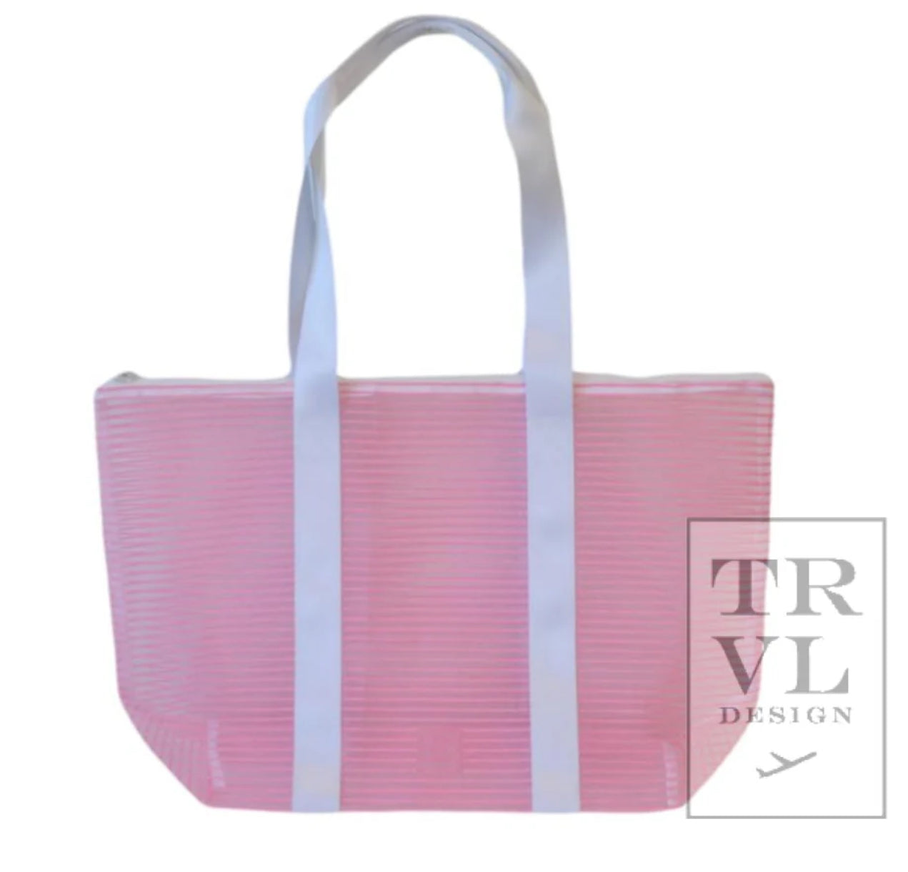 TRVL Poppy Mesh Tote Bag & Pouch