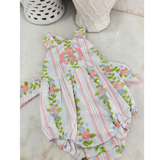 Rose Floral Sunsuit