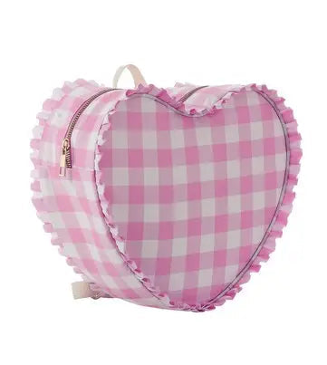Ruffle Heart Backpack