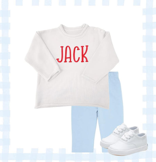 Solid Roll Neck Sweater PRE-ORDER
