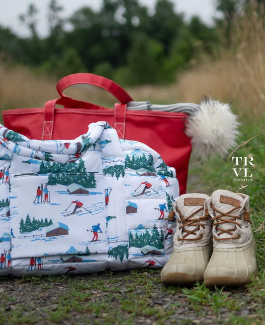 Luxe Puffer Grande Duffel - Hit the Slopes
