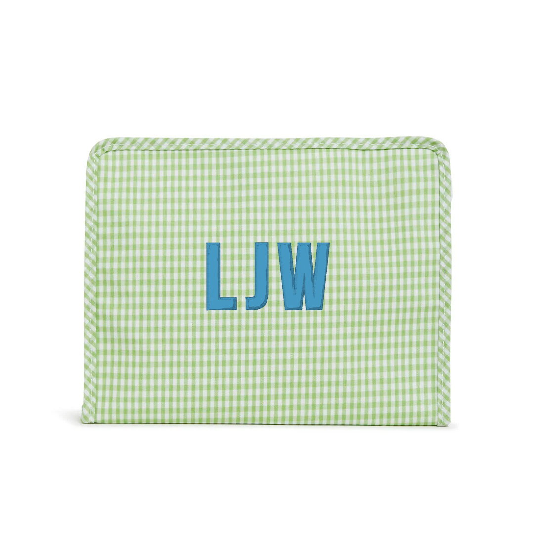 TRVL Large Roadie in Gingham Leaf