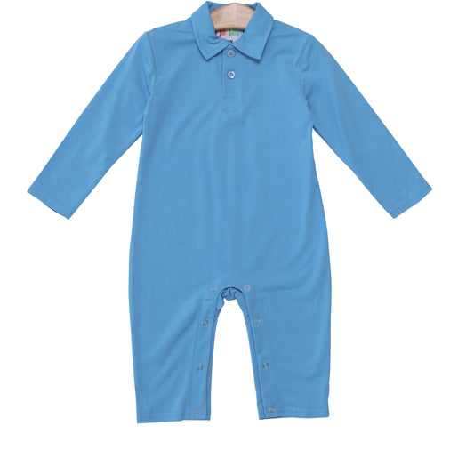 Michael Polo Long Sleeve Romper