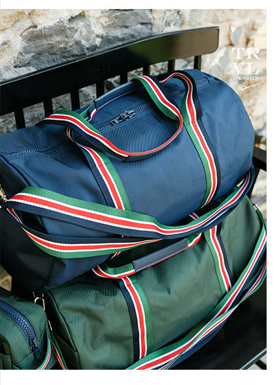 TRVL Oxford Barrel Bag Weekender