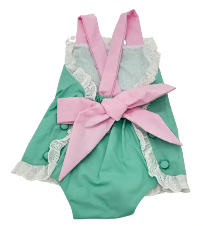 Ruffle Tie Sunsuit