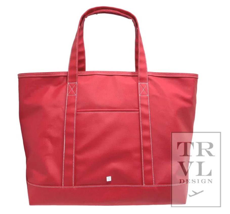 TRVL Coated Canvas Tote - Maxi