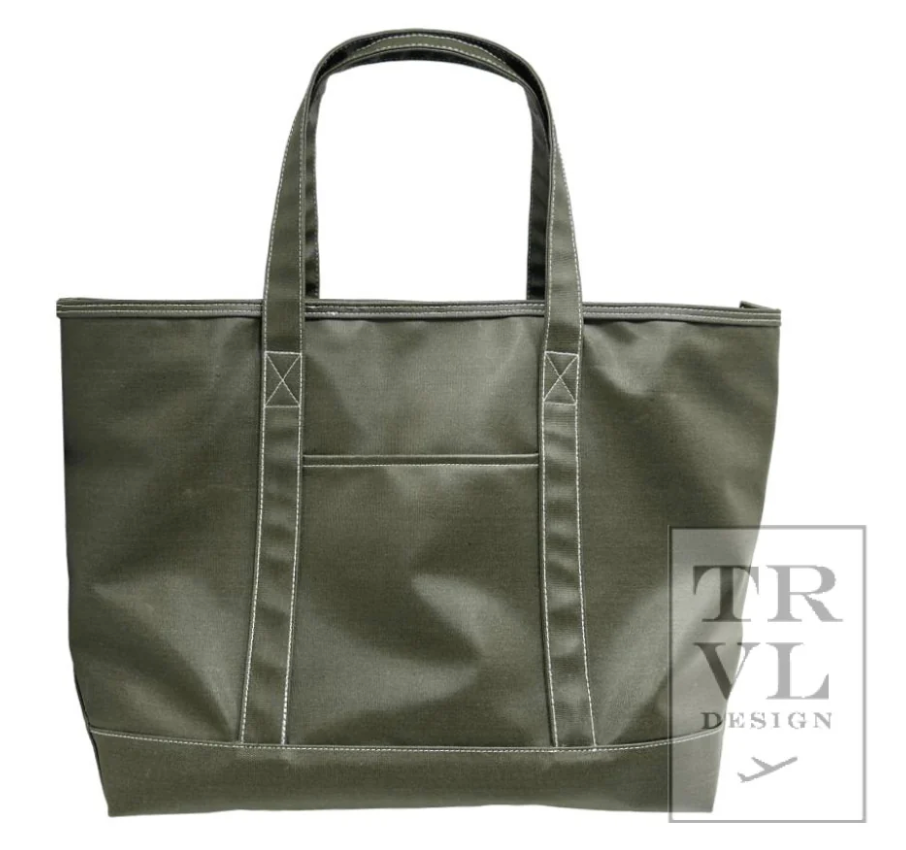 TRVL Coated Canvas Tote - Maxi