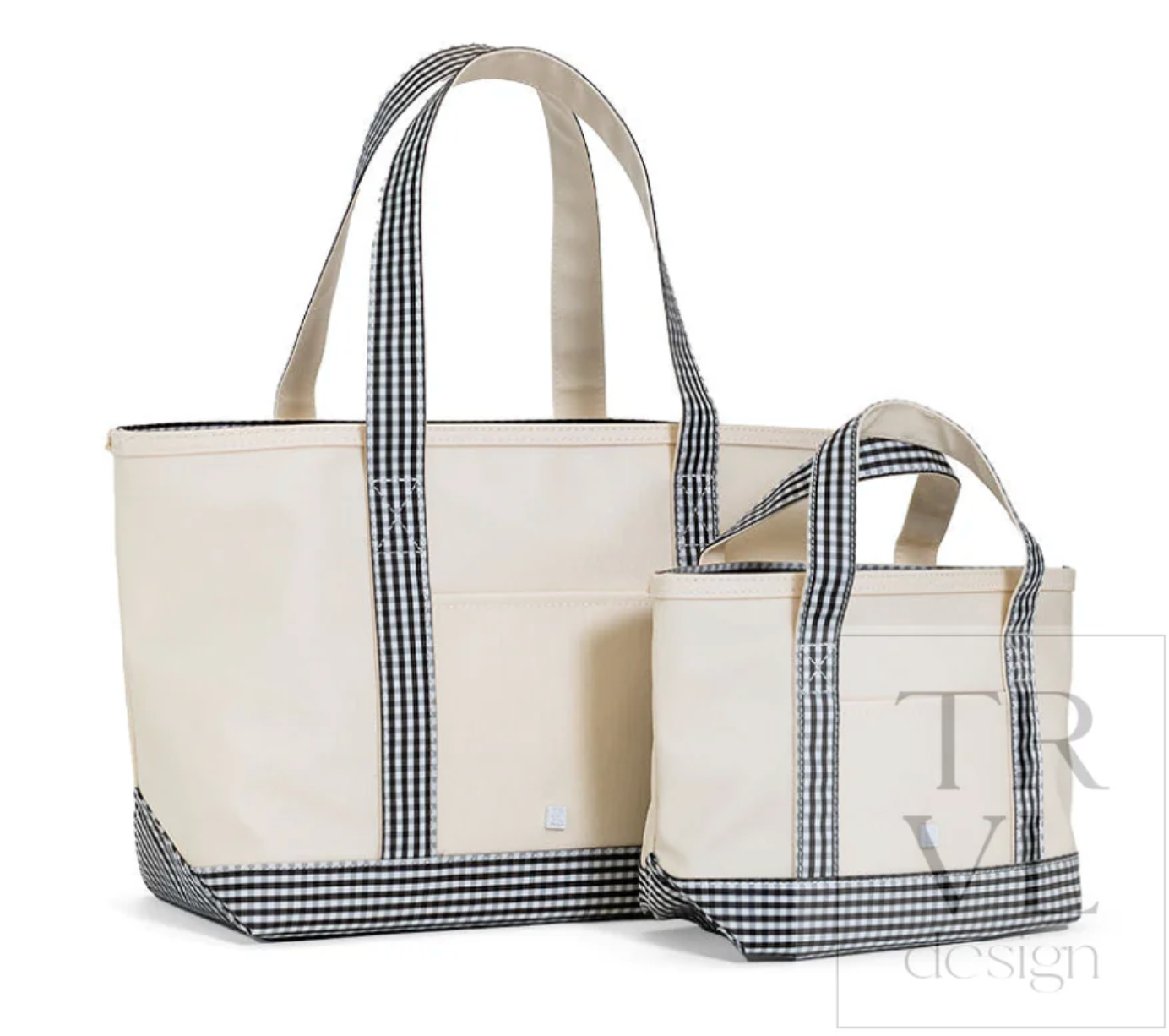 TRVL Coated Canvas Tote - Mini