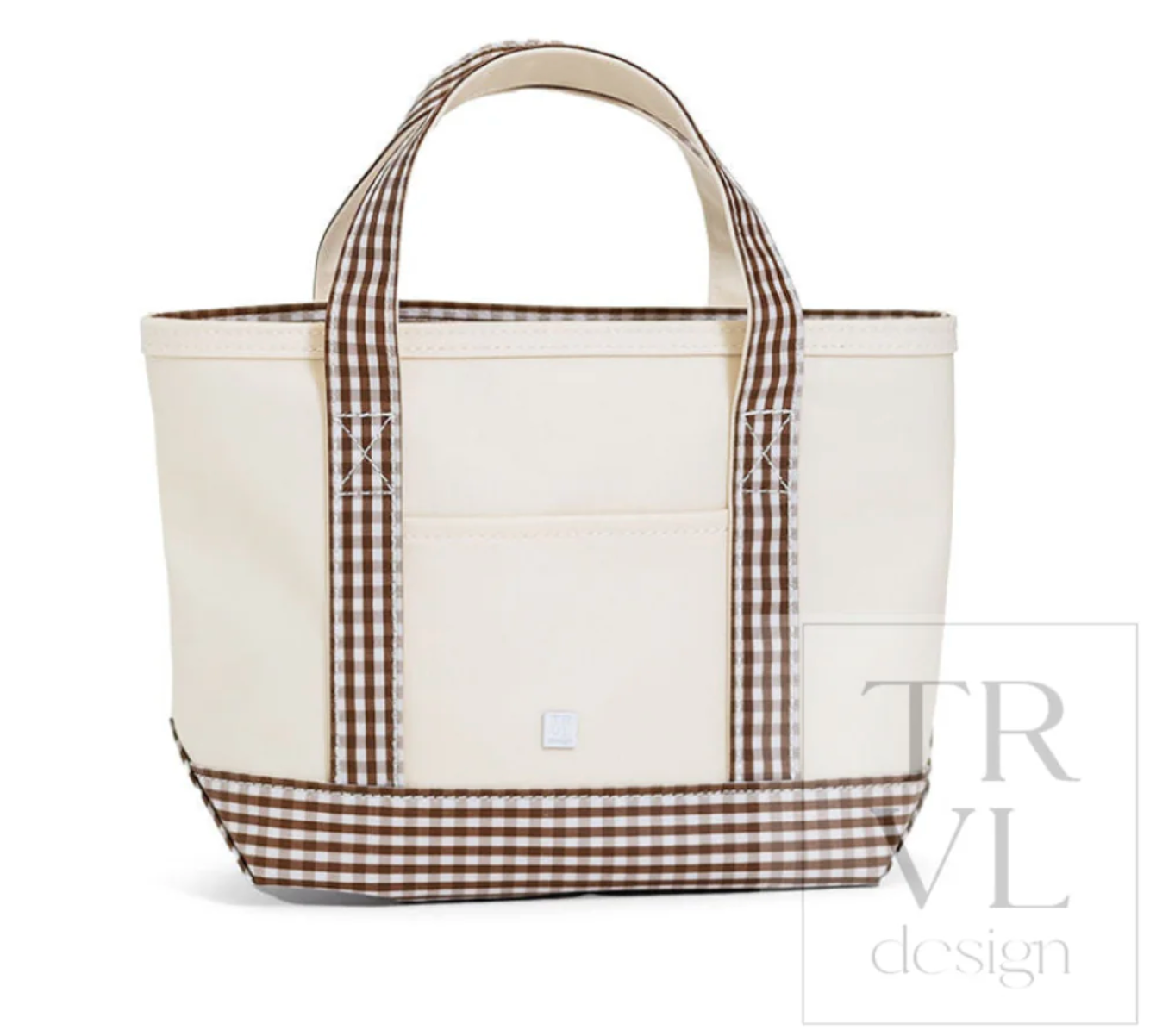 TRVL Coated Canvas Tote - Mini