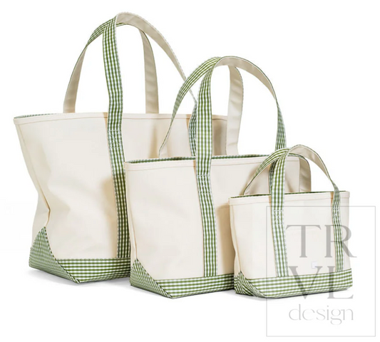 TRVL Coated Canvas Tote - Mini