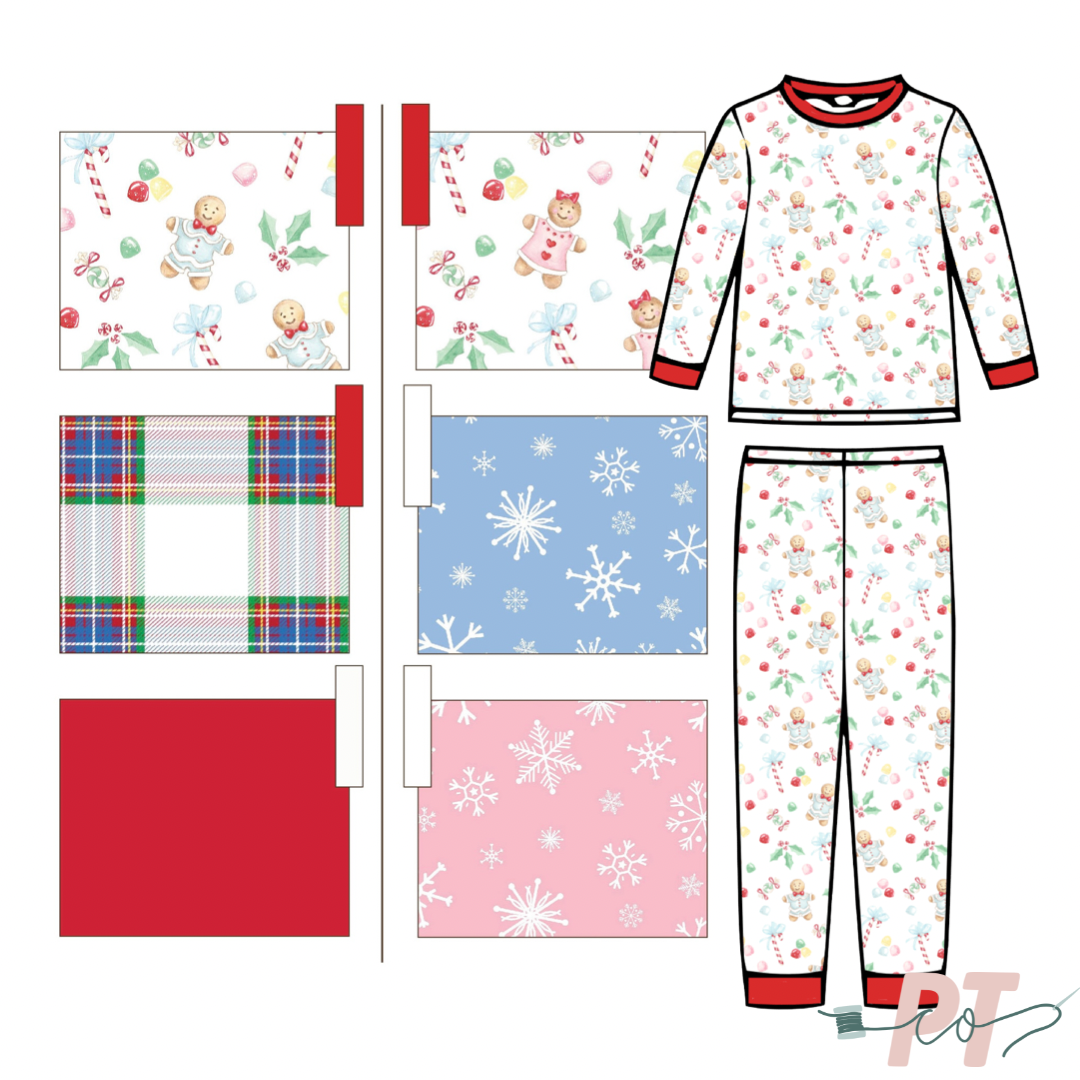 CHRISTMAS PRE-ORDER - Kids Unisex Pajama Set