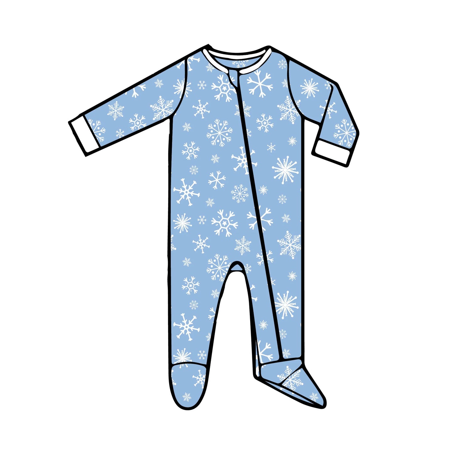 CHRISTMAS PRE-ORDER - Footed Pajamas