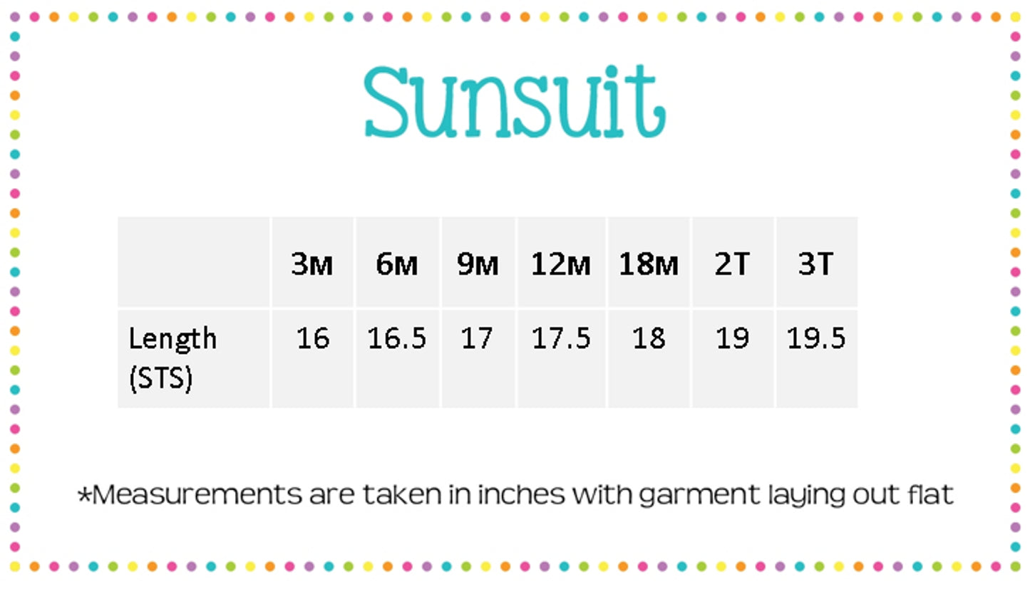 Unisex Sunsuit