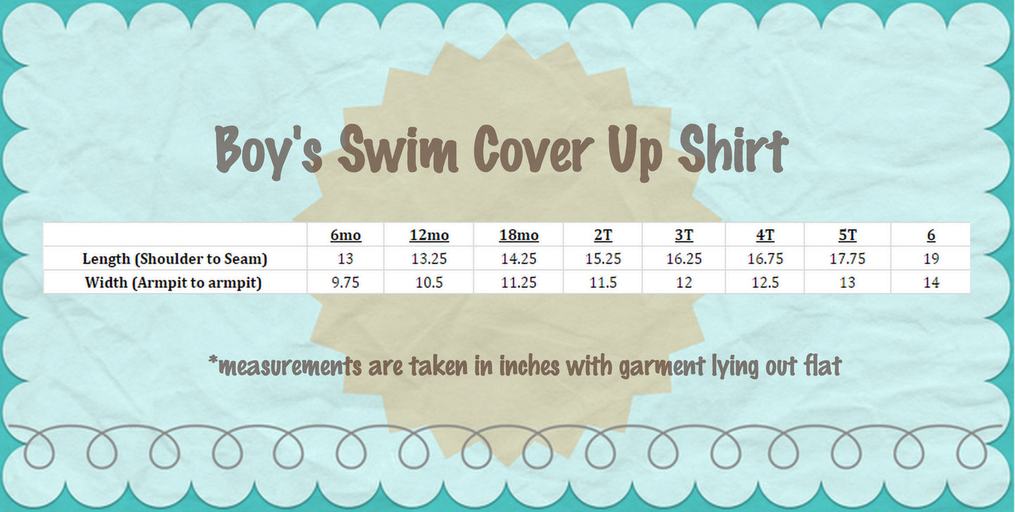 Boys Terry Cloth Swim Cover-Up